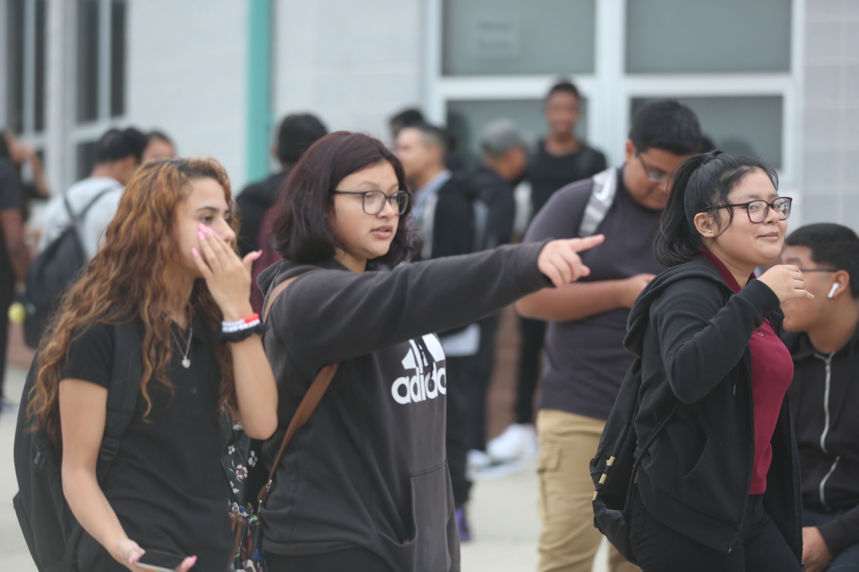 First Day at Pleasantville High School